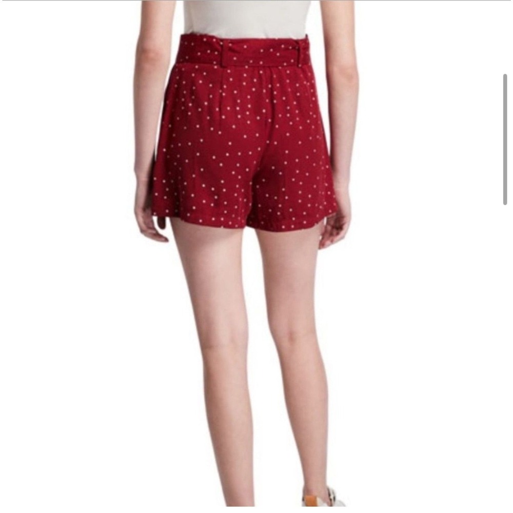Moon River Pleated Belted Short Size S - Picture 3 of 10